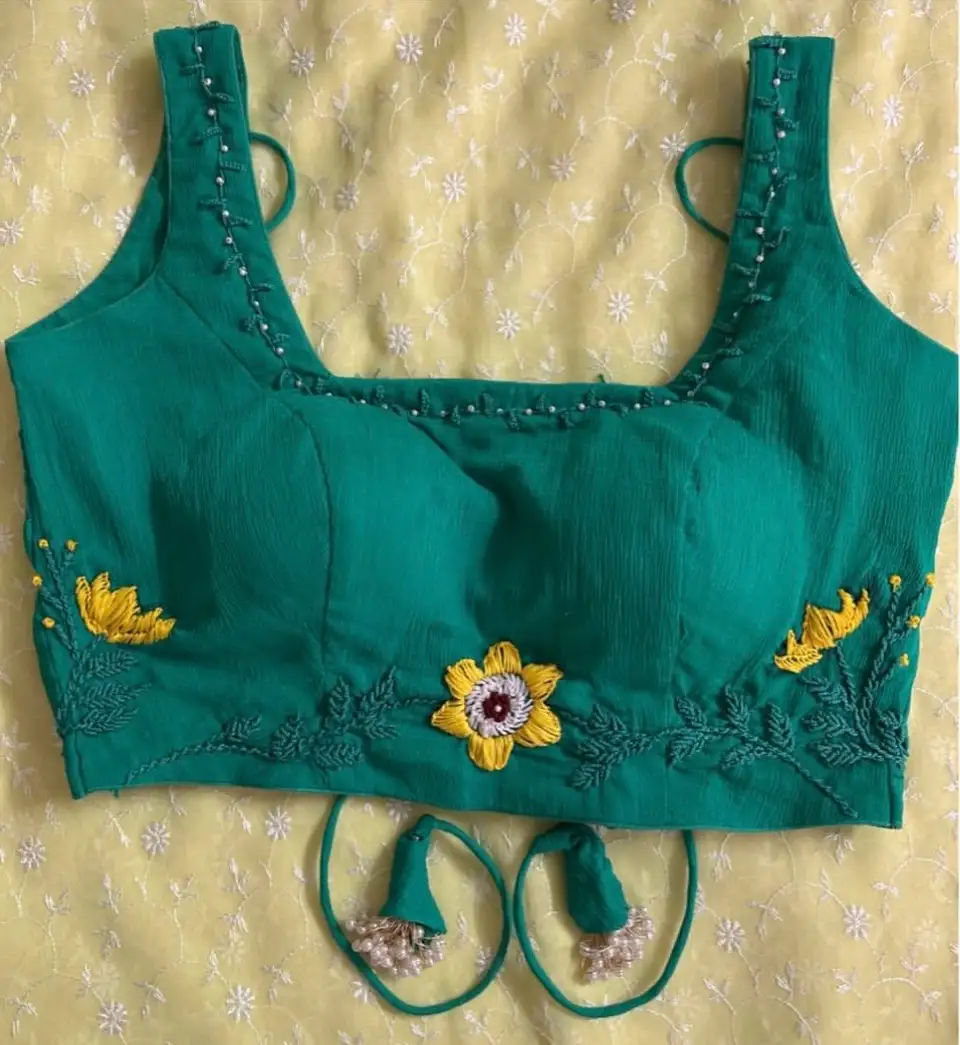 Crochet Floral — detail 2
