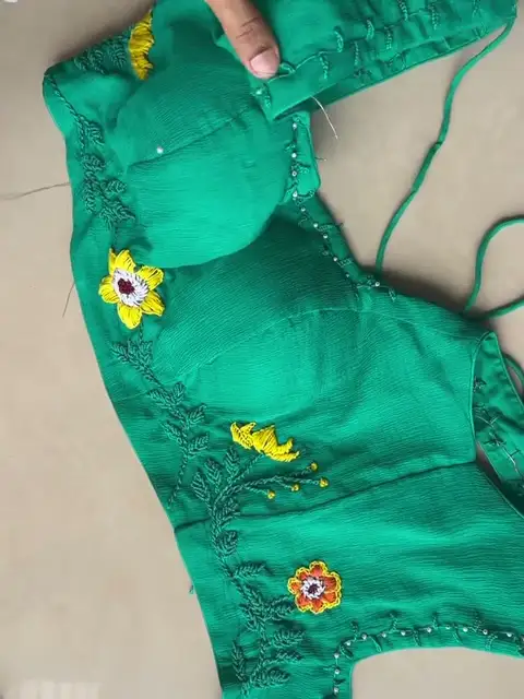 Georgette Embroidered Blouse